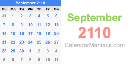 September 2110