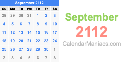 September 2112