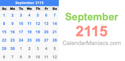 September 2115