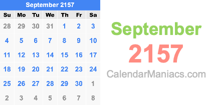 September 2157