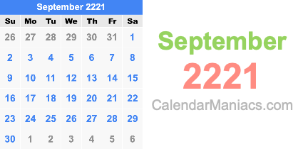 September 2221