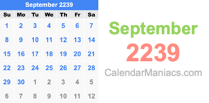 September 2239