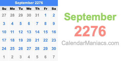 September 2276