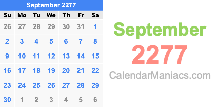 September 2277