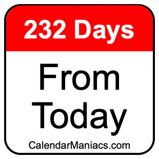 232 days from today