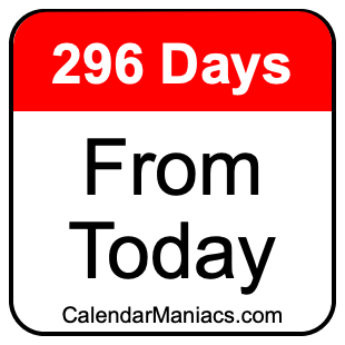 296 days from today
