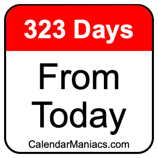 323 days from today