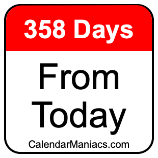 358 days from today