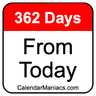 362 days from today