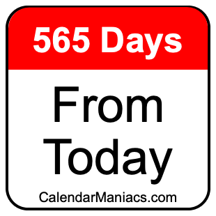 565 days from today