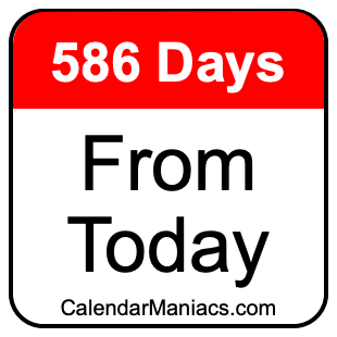586 days from today