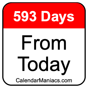 593 days from today