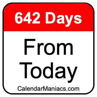 642 days from today