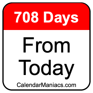 708 days from today