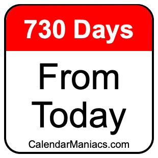 730 days from today