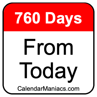 760 days from today