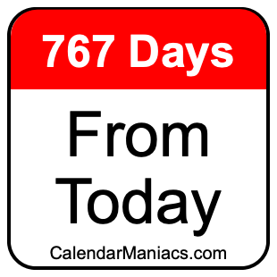 767 days from today