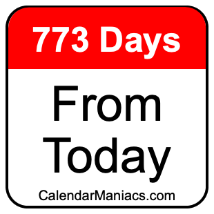773 days from today