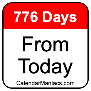 776 days from today