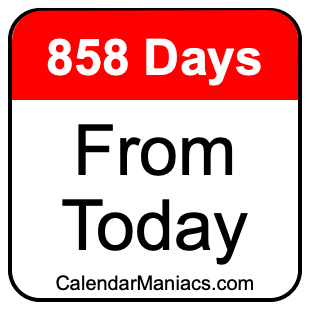 858 days from today