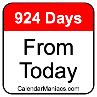 924 days from today