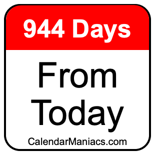 944 days from today