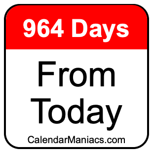 964 days from today