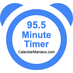 95.5 Minute Timer